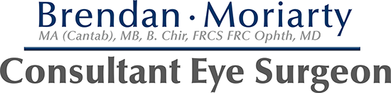 Brendan Moriarty, Consultant Eye Surgeon